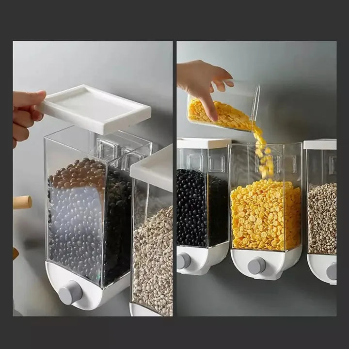 Dry Food Rice Storage dispenser